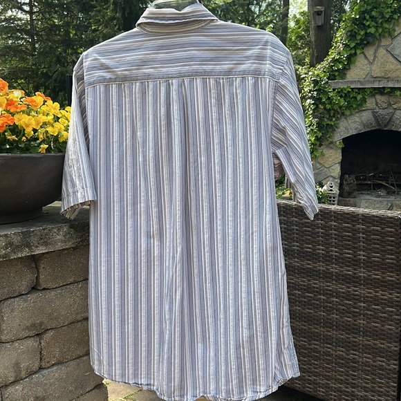 Eddie Bauer 100% cotton vintage wash men’s short sleeve shirt - Picture 2 of 7